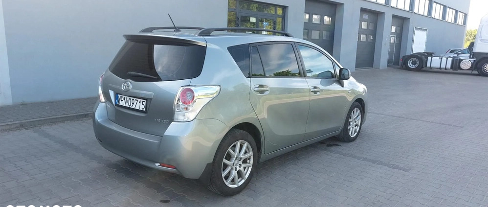 Toyota Verso cena 28900 przebieg: 224300, rok produkcji 2011 z Płońsk małe 596